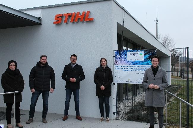 Inbetriebnahme Glasfaseranschluss bei Fa. Stihl in Wiechs a.R.